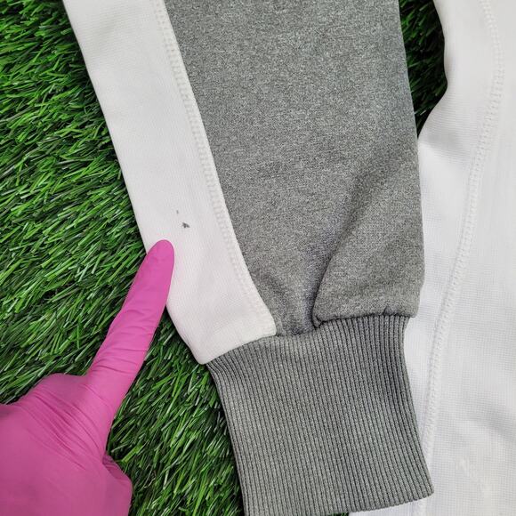 NIKE Therma-Fit Hoodie Large 21x26 Two-Tone Colorblock - Picture 2 of 16